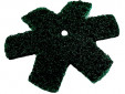 фото Шлифовальная звезда GTOOL, d75мм, зерно Fine (P150-180), уп-ка 10шт