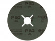 фото Фибровый круг GTOOL CER d125мм, зерно Р100, уп-ка 25шт