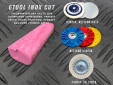 фото Полировальная паста GTOOL INOX Cut, грубая по нержавейке, 0,9кг, розовая, уп-ка 8шт