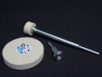 фото Головка полировальная войлочная GTOOL d30x15, 0,4г/см3, с хвостовиком М6, уп-ка 10шт