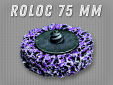 фото Зачистной круг GTOOL CD фиолетовый d75 QCD, уп-ка 10шт