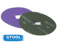 фото Фибровый круг GTOOL Bora 9 d125мм, зерно Р36, уп-ка 25шт