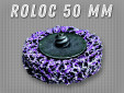 фото Зачистной круг GTOOL CD фиолетовый d50 QCD, уп-ка 10шт