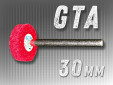 фото Зачистной круг GTOOL GTA d30мм, с хвостовиком 6мм, уп-ка 10шт