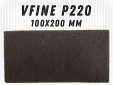 фото Шлифовальный лист GTOOL 100x200мм, зерно VFine (Р220), уп-ка 180шт