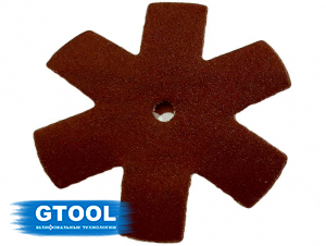 Шлифовальная звезда GTOOL, d75мм, зерно P320