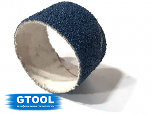 фото Шлифовальная мини-гильза GTOOL ZK 45*30, зерно Р80, уп-ка 10шт