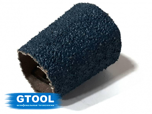 фото Шлифовальная мини-гильза коническая GTOOL ZK 22*30, зерно Р40