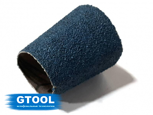 фото Шлифовальная мини-гильза коническая GTOOL ZK 22*30, зерно Р60