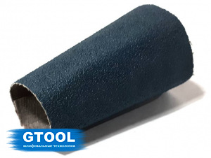 фото Шлифовальная мини-гильза коническая GTOOL ZK 22*60, зерно Р80
