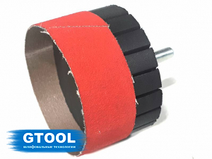 фото Шлифовальная мини-гильза GTOOL XK, d75*30, зерно Р60