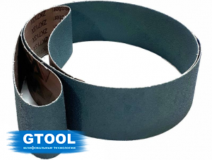 фото Шлифовальная лента GTOOL 75х2000мм PZ633, зерно Р80