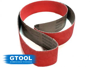 Шлифовальная лента 75х2000мм Ceramic (CR) VSM XK870X, зерно P24