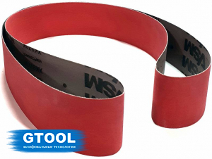 Шлифовальная лента 75х2000мм Ceramic (CR) VSM XK870X, зерно P100