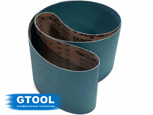Шлифовальная лента GTOOL 150х2000мм PZ633, зерно Р80