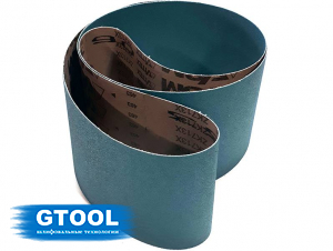 фото Шлифовальная лента GTOOL 150х2000мм PZ633, зерно Р120