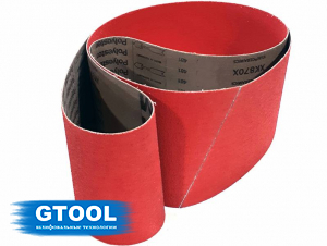 фото Шлифовальная лента GTOOL 150х2000мм Ceramic (CR) VSM XK870X, зерно P60