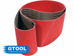 фото Шлифовальная лента GTOOL 150х2000мм Ceramic (CR) VSM XK870X, зерно P120