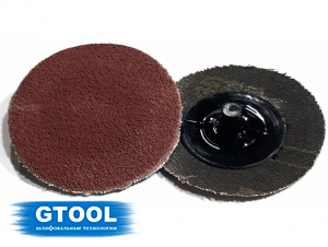 Круг шлифовальный GTOOL 3M™ Cubitron™ II 984F Roloc™, зерно P80, d50мм