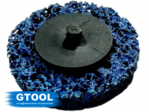 Зачистной круг GTOOL CD синий d75 QCD, уп-ка 10шт