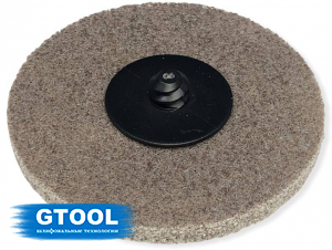 фото Круг прессованный нетканый GTOOL QCD 8AM d75*6мм, уп-ка 5шт