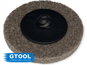 фото Круг прессованный нетканый GTOOL QCD 8AM d50*6мм, уп-ка 5шт