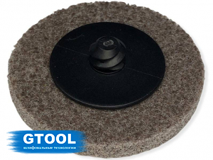 фото Круг прессованный нетканый GTOOL Pro QCD 2SF d50*6мм, уп-ка 5шт