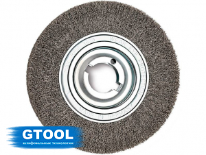 фото Стальная щетка GTOOL d250мм с толщиной проволоки 0,35 мм для GRIT GXE и GIE