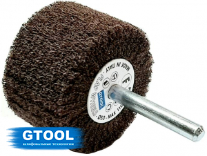 фото Шлифовальная головка лепестковая абразивная скотч-брайт GTOOL, 50х30х6мм, зерно fine
