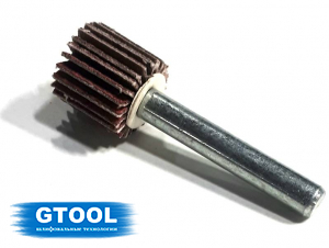 фото Шлифовальная лепестковая головка GTOOL XK 15x15x6мм, P120