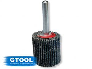 фото Шлифовальная лепестковая головка GTOOL ZC 30x30x6мм, P120