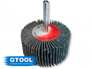 фото Шлифовальная лепестковая головка GTOOL ZC 60x30x6мм, P120