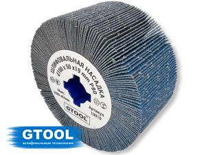 фото Шлифовальная насадка GTOOL 100x50x19мм, Р80