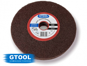 фото Шлифовальный круг GTOOL из нетканого полотна d150, зерно Fine (P180), уп-ка 2шт