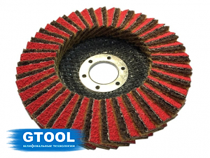 фото Круги лепестковые комбинированные RCD, зерно coarse+CR40