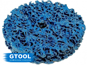 фото Зачистной круг GTOOL CD синий d100*15*13мм, уп-ка 5шт