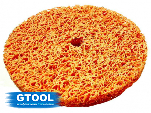 фото Зачистной круг GTOOL CD оранжевый d100*15*13мм, уп-ка 5шт