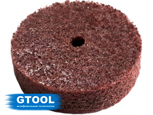 фото Доводочный шлифовальный круг GTOOL Scotch-Brite 5AM 50*13*6мм, уп-ка 5шт