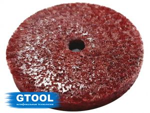 фото Доводочный шлифовальный круг GTOOL Scotch-Brite 7AC 50х6х6мм, уп-ка 5шт