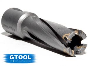 фото Корончатое сверло по металлу d16мм GTOOL HM Weldon19 глубина 35мм