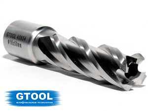 фото Корончатое сверло по металлу d16мм GTOOL XE Weldon19 глубина 50/55мм