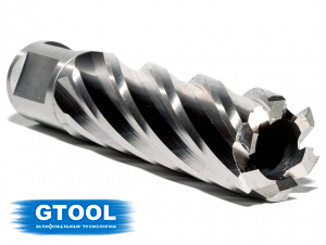 фото Корончатое сверло по металлу d20мм GTOOL XE Weldon19 глубина 50/55мм