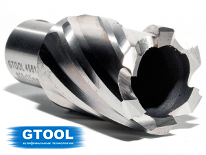 фото Корончатое сверло по металлу d26мм GTOOL XE Weldon19, глубина 25/30мм