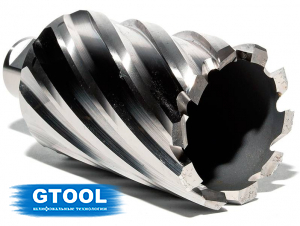 фото Корончатое сверло по металлу d41мм GTOOL XE Weldon19 глубина 50/55мм
