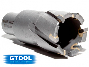 фото Корончатое сверло по металлу d31мм GTOOL HM Weldon19 глубина 35мм