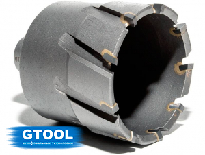 фото Корончатое сверло по металлу d60мм GTOOL HM Weldon19 глубина 35мм