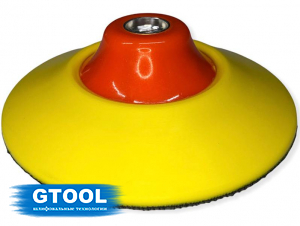 фото Опорная тарелка GTOOL d125 VELCRO М, уп-ка 100шт