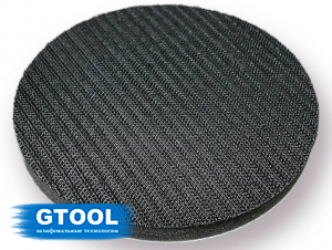 фото Мягкая подложка GTOOL 125мм, б/о, 13мм, липучка+крючок, уп-ка 100шт