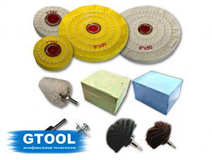 Полировальный набор для дрели GTOOL