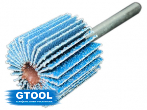 фото Шлифовальная лепестковая головка GTOOL ZC 30x28x6мм, P80, уп-ка 10шт